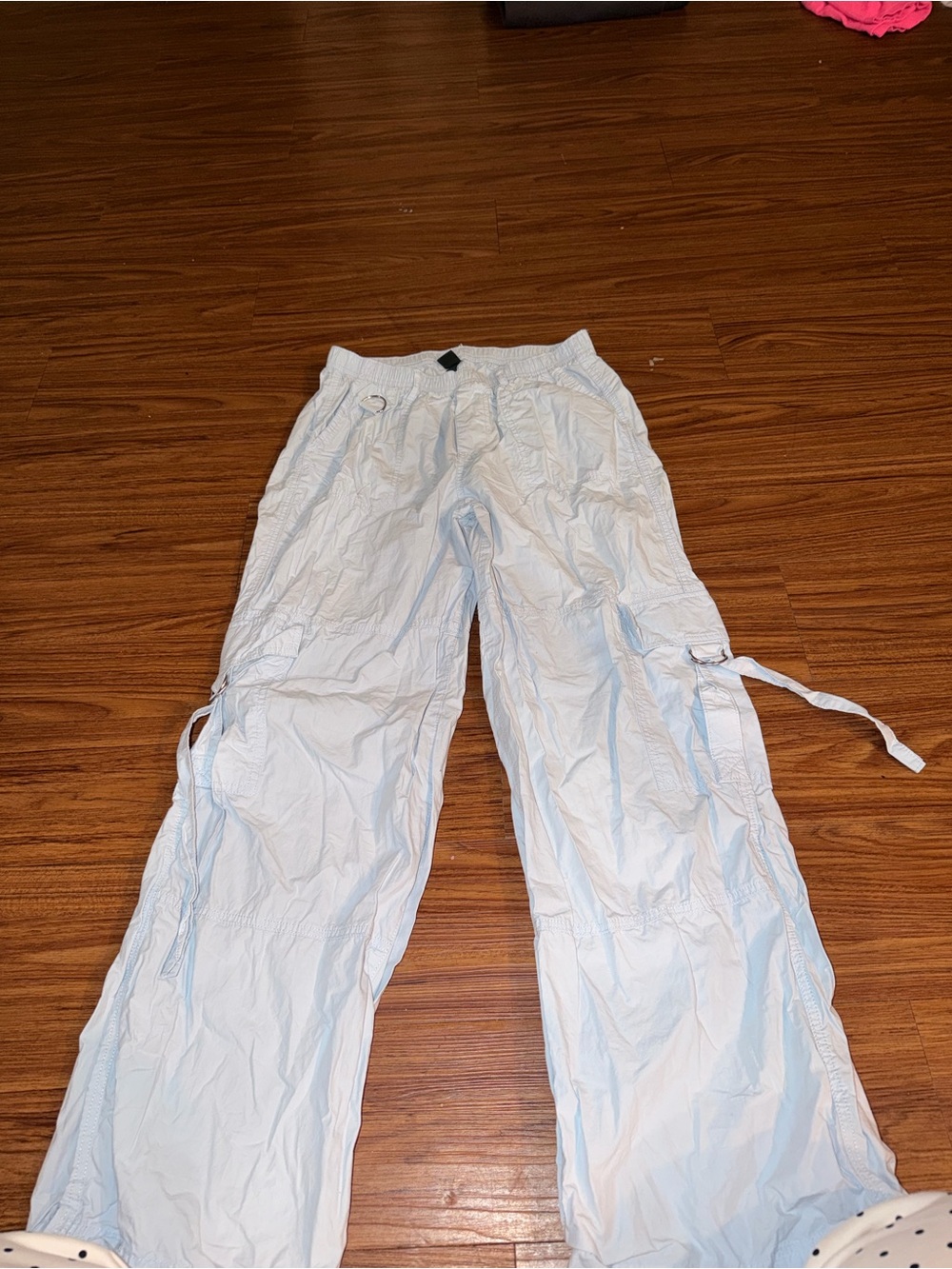 wild fable Light Blue Straight Leg Cargo Pants